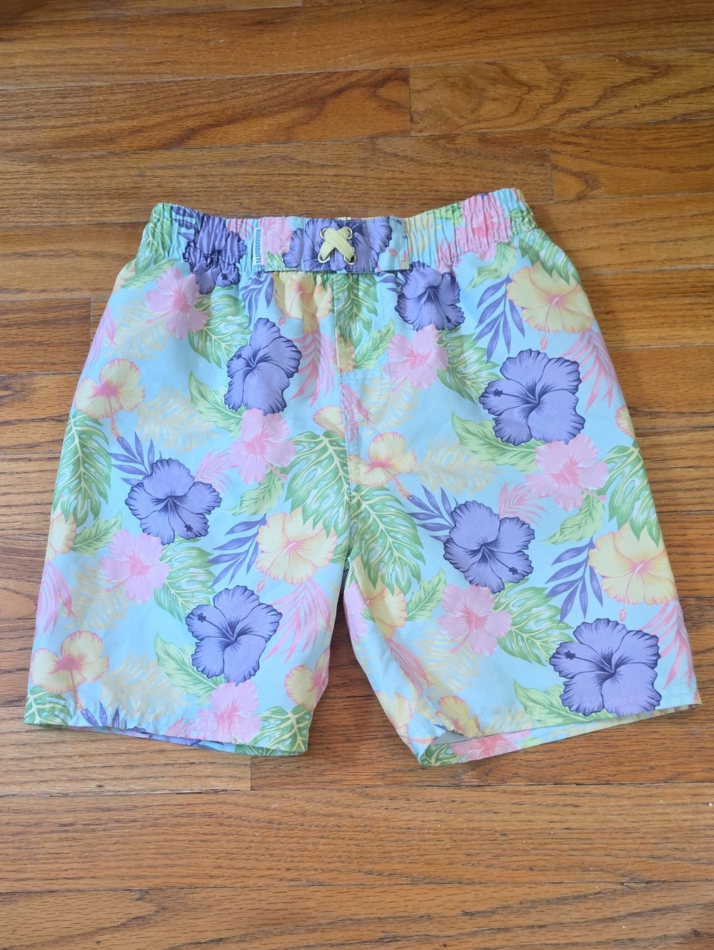 Ruggedbutts Swim Truck Size 8 Hawaiian Floral